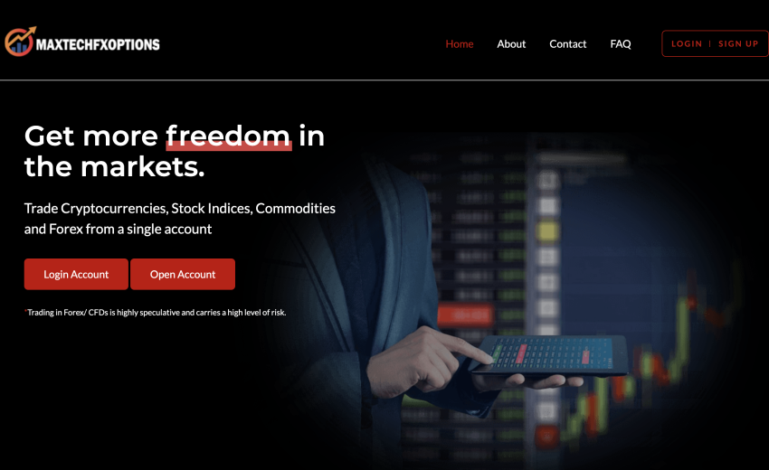 Maxtechfxoptions.com Exposed