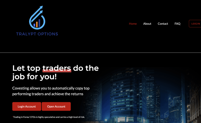 Tralyptoptions.live Under Scrutiny