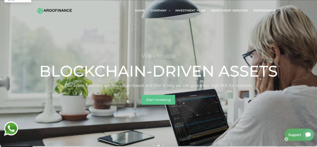 Argofinance.org Scam Review