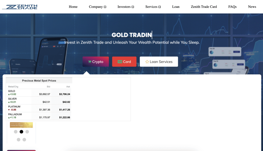 Zenithtrade.finance Exposed