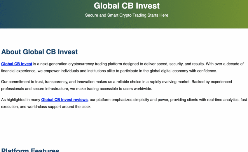 Inside the Globalcbinvest.net Controversy