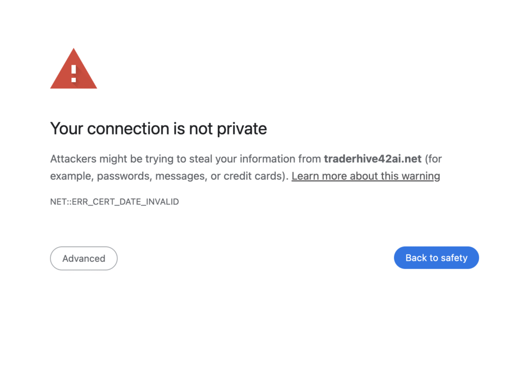 Traderhive42ai.net Scam Review
