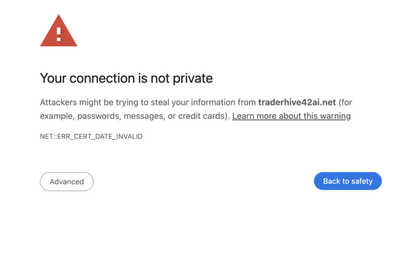 Traderhive42ai.net Scam Review