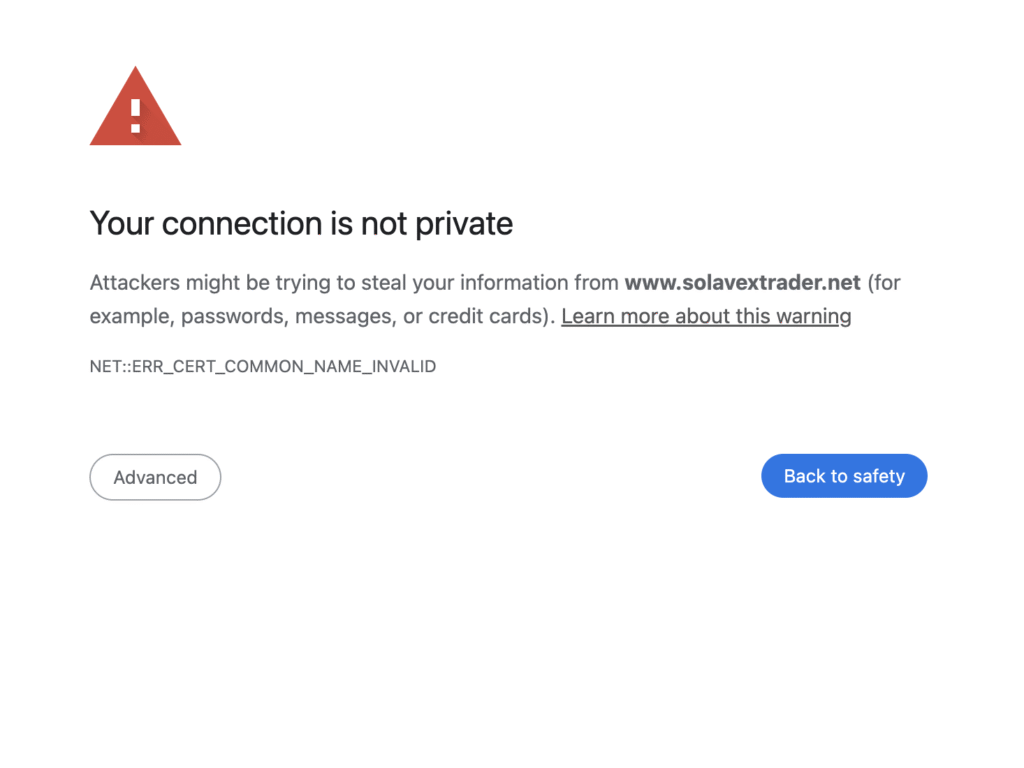 Solavextrader.net Scam Review