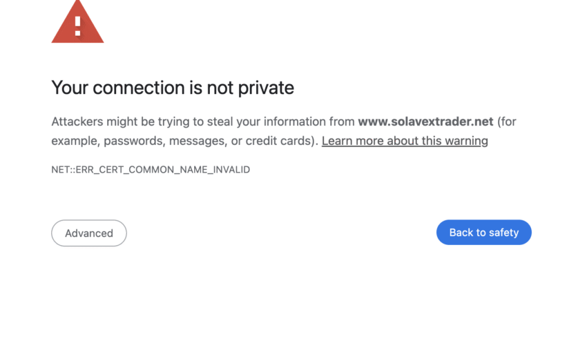 Solavextrader.net Scam Review