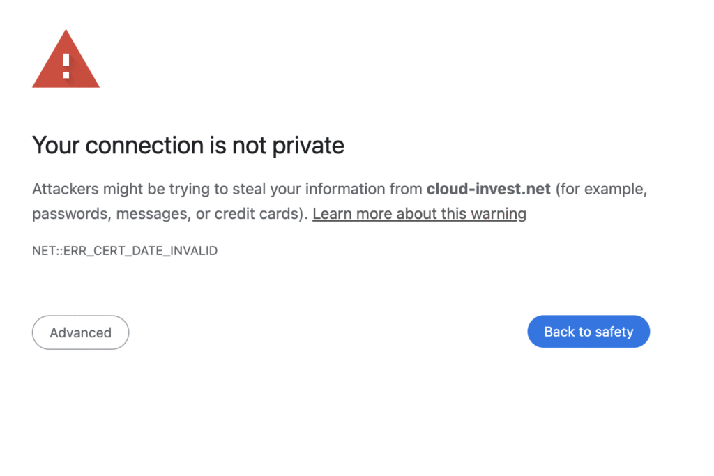 The Dark Side of Cloud-invest.net